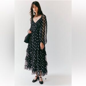 long sleeve maxi maternity dress Alejandra main image 1
